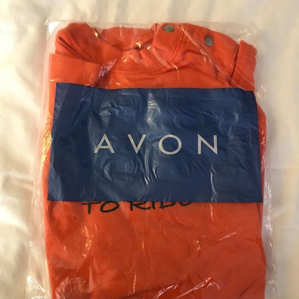 Avon‎ Harley Davidson orange coveralls size 9-12 mo - new sealed package